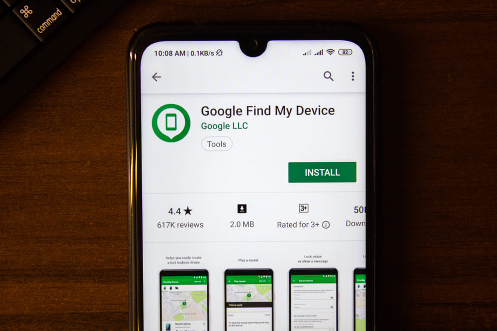 google find my device